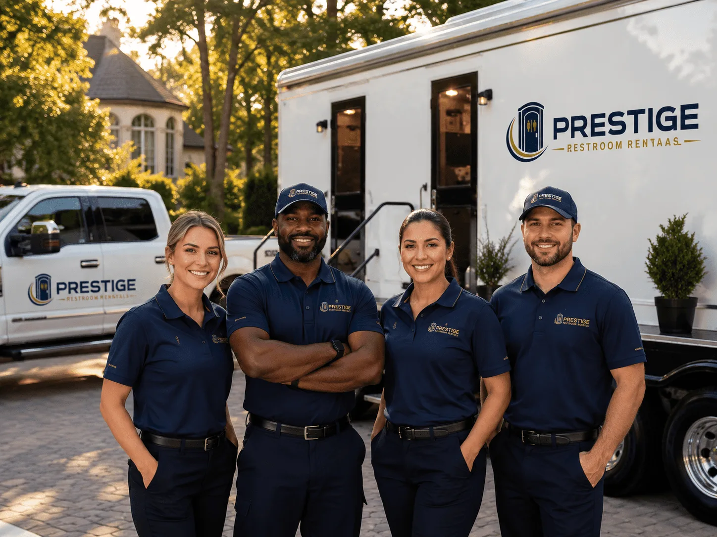 Trusted Luxury Portable Restrooms company in Archie, MO